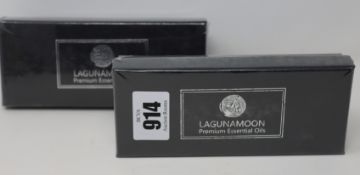 Forty eight boxed as new Lagunamoon Premium Essential Oils gift sets (Top 6 oils).