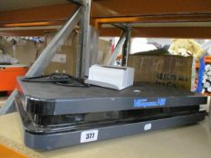 One Vibrapower HIIT oscillating vibration plate with bluetooth.