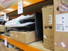 A quantity of assorted pre-owned monitors and televisions (All damaged/faulty, sold for parts