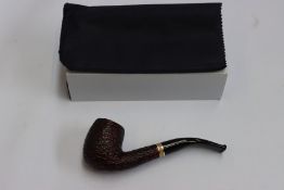 An as new Savinelli 1876 New Oscar Brownblast 6mm pipe.