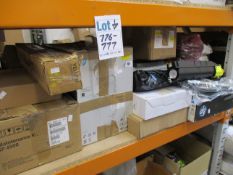 A quantity of assorted new and pre-owned printers, printer parts and cartridges to included HP,