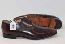 A pair of Sweeney London brown leather shoes (UK 8 - No box ).