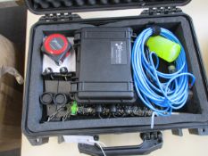 A pre-owned Senapsis Sensor Data Fusion tool box with assorted items to include Rugged Portable -