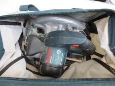 One pre-owned Bosch GKS 65 circular saw.