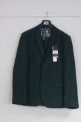 An as new Ben Sherman suit in teal (Jacket 40