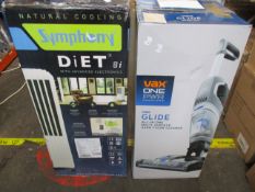 A boxed pre-owned Vax One Power cordless glide (Box unsealed and inside original packaging