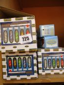 A quantity of Boreman 0.5m red LED oblong marker lamps 1001-3005R (Approximately 55) and four red