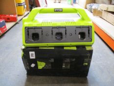 One boxed Ryobi 18v ONE+ 6 port charger (Model: RC18627).