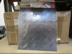 Twelve as new Complete Tie Dye Sets (Fifteen colours) with stencils.