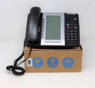 A boxed as new Mitel 5330 IP System Telephone (box opened).
