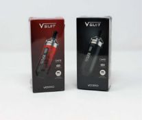 Two boxed as new VooPoo VSuit Vape Kits (boxes sealed). Over 18's only.