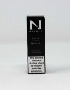 One hundred and twenty boxed as new 10ml bottles of Nic Nic Nicotine Shot (18mg/ml - 100% VG) (