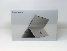 A boxed as new Microsoft Surface Pro 6 in Silver with Intel Core i5 8th Gen Processor, 8GB Go RAM,