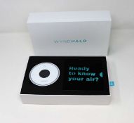 A boxed pre-owned Wynd Halo - Smart Air Quality Monitor (monitor only).