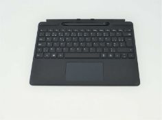 A pre-owned Microsoft Surface Pro X Signature Keyboard with Slim Pen.