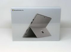A boxed as new Microsoft Surface Pro 6 in Silver with Intel Core i5 8th Gen Processor, 8GB Go RAM,