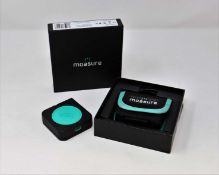 A pre-owned Moasure ONE motion-based measuring tool with USB cable and box.