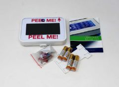 A boxed as new Visonic PG2 PowerMaster KP-160 Wireless Touchscreen Prox Keypad in White (0-102924).