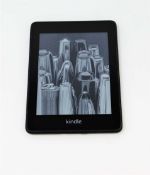 A pre-owned Amazon Kindle Paperwhite (PQ94WIF) E-Reader in Black.