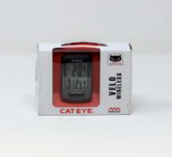A boxed as new CatEye Velo Wireless Road Bike Computer (Model: CC-VT230W) (Box opened, some cosmetic