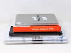 Five assorted as new laptop and tablet cases.
