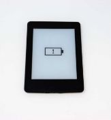 A pre-owned Amazon Kindle Paperwhite (DP75SDI) E-reader in Black (some cosmetic wear).