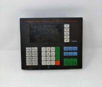 A pre-owned Beijer Electronics MAC 90 HMI Operator Panel (Sold for spares or repair).