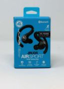 A boxed as new pair of JLAB JBuds AirSport True Wireless Bluetooth Earbuds.