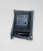 An as new HP 418371-B21 72GB 15K SFF Enterprise 3G Enterprise Hard Drive (Packaging sealed).