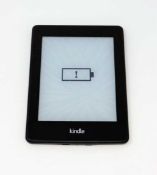 A pre-owned Amazon Kindle Paperwhite (DP75SDI) E-reader in Black (scratches and cosmetic wear to
