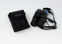A pair of pre-owned Konica Minolta 10x25 Water Resistant Sport Mini Binoculars.