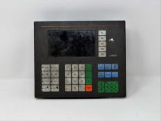 A pre-owned Beijer Electronics MAC 90 HMI Operator Panel (Sold for spares or repair).