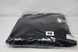 One as new Off-White Pascal Arrow slim zip hoodie in black and white (S).