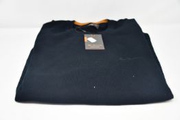 Four as new Ben Sherman crew neck jumpers (Sizes M, L, XL, XXL - RRP £42 each).