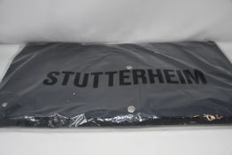 One as new Stutterheim Stockholm Black unisex raincoat (L).