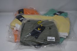 Eight pairs of assorted as new Lyle & Scott shorts (All 9-10 years).