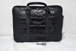 An as new Montblanc Meisterstück Soft Grain document case (RRP £1200).