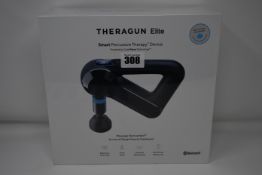 One boxed as new Theragun Elite massager (Smart percussive therapy device).