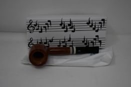 An as new Savinelli 1876 Pianoforte Smooth KS pipe.
