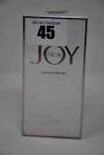 Two Dior Joy eau de parfum (50ml).