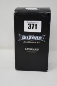 One boxed as new Wizard Leopard Clean Boost Pedal.