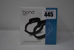 One pair of boxed as new Bond Touch smart bracelets (Bond002).