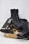 A pair of as new Salomon Quest 4D 3 GTX hiking boots (UK 10.5 - Damaged box).