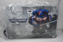 One boxed as new Warhammer 40000 Indomitus Box Set.