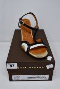 A pair of as new Chie Mihara Banela sandals (EU 38.5).