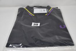 Three as new Fred Perry Made In Japan Pique shirts (S, M, L).