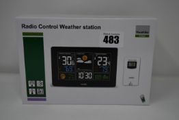 Four boxed as new Youshiko YC9441 Radio Control Weather Stations.