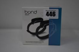 One pair of boxed as new Bond Touch smart bracelets (Bond002).