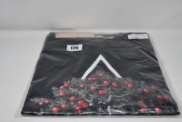 A ladies as new Christopher Kane Naturotica T-shirt in black (M).