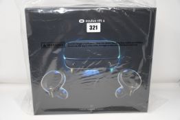 One boxed as new Oculus Rift S headset and controllers (VR headset, two touch controllers, 5m